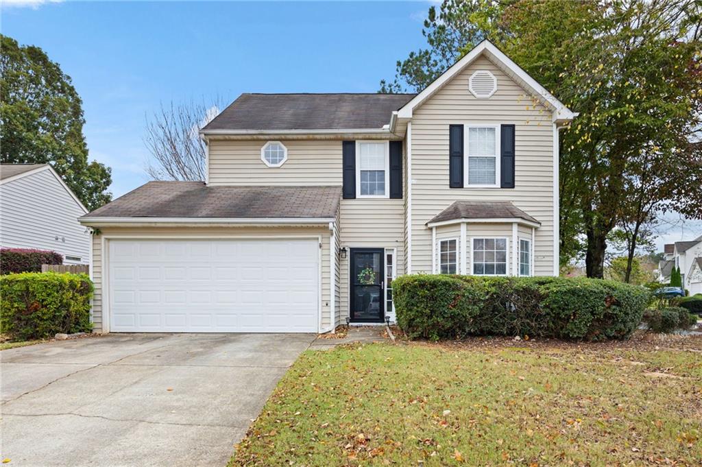 HURRY! EXCELLENT OPPORTUNITY FOR SAVVY BUYER OR INVESTOR! GREAT TWO STORY HOME ON LARGE CORNER LOT! AMAZING NEIGHBORHOOD WITH NICE AMENITIES! GREAT COBB COUNTY SCHOOLS!  VINYL SIDING FOR EASY MAINTENANCE! LEVEL DRIVEWAY WITH LARGE 2 CAR GARAGE. LARGE LEVEL LOT IS VERY PRIVATE. WONDERFUL BACKYARD HAS WOODEN PRIVACY FENCE. NEWER HVAC AND WATER HEATER. FOYER, SEPARATE DINING ROOM, LARGE GREAT ROOM WITH LOVELY CUSTOM FIREPLACE AND MANTEL. KITCHEN AND BREAKFAST ROOM WITH VIEW OF GREAT ROOM. NICE LAYOUT, LOTS OF CABINETS PLUS PANTRY. GAS STOVE/OVEN, THREE LARGE BEDROOMS, 2 1/2 BATHS. PRIMARY BEDROOM IS OVERSIZED WITH VAULTED CEILING. PRIMARY BATH IS LARGE AND HAS A SOAKING TUB/SHOWER COMBO. OVERSIZED WALK IN CLOSET. SOLD "AS-IS" HOME IS OCCUPIED-MUST SCHEDULE APPT THROUGH SHOWING TIME