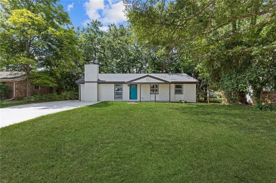 PRIME TUCKER LOCATION! FULLY UPGRADED & RENOVATED MOVE-IN READY 3 BED | 2 FULL BATH BRICK RANCH ON SASANQUA COURT! PERFECT FOR FIRST-TIME HOMEBUYERS OR INVESTORS. THIS BEAUTIFUL HOME FEATURES BRAND NEW LVP FLOORING, REFINISHED HARDWOOD FLOORS, NEW ROOF, NEW DRIVEWAY, NEW AC UNIT, NEW WATER HEATER, AND FRESH INTERIOR/EXTERIOR PAINT. MODERN KITCHEN INCLUDES NEW GLASS TILE FLOORING, GRANITE COUNTERTOPS, KITCHEN ISLAND, STAINLESS STEEL APPLIANCES, ABUNDANT CABINET SPACE, GLASS TILE BACKSPLASH, AND RECESSED LIGHTING WITH CUSTOM FIXTURES. BOTH FULL BATHROOMS COMPLETELY REMODELED WITH DESIGNER SHOWERS, NEW VANITIES, SINKS, TOILETS, AND GLASS TILE ACCENTS. SPACIOUS ROOMS THROUGHOUT—PERFECT FOR ENTERTAINING! CONVENIENTLY LOCATED IN ESTABLISHED TUCKER NEIGHBORHOOD NEAR SCHOOLS, SHOPPING, AND MAJOR HIGHWAYS. NO HOA! NO RENTAL RESTRICTIONS! CHARMING 1964 RANCH WITH MODERN UPGRADES ON QUIET COURT SETTING. DON'T MISS THIS RARE OPPORTUNITY—SCHEDULE YOUR SHOWING TODAY AND WELCOME HOME!
