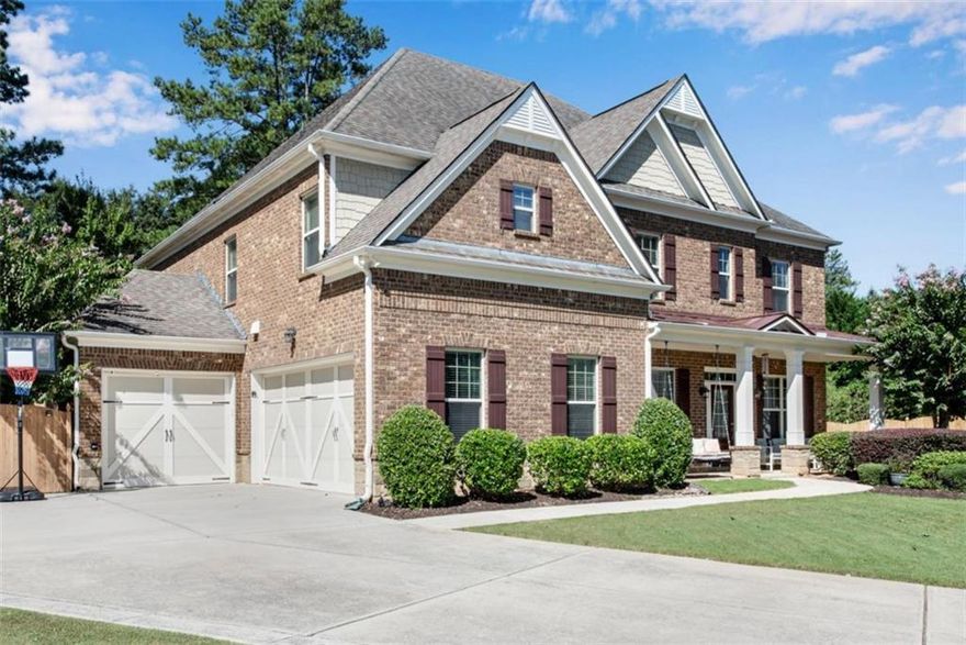 Immaculate 6 bed / 4 bath home in Walton district! Open floor plan! House welcomes you w/ dining room w/ wainscoting & office w/ French doors. Great room and living room w/ coffered ceilings and elegant stone fireplace. Kitchen features granite counters, island, ss appliances, & breakfast area w/ plenty of natural light. Bed & bath on the main perfect for a guest suite. Oversized master suite w/ trey ceilings, sitting area, spa-like bath, and spacious WIC. 4 additional bedrooms up! Large fenced backyard great for enjoying summer! Hurry!