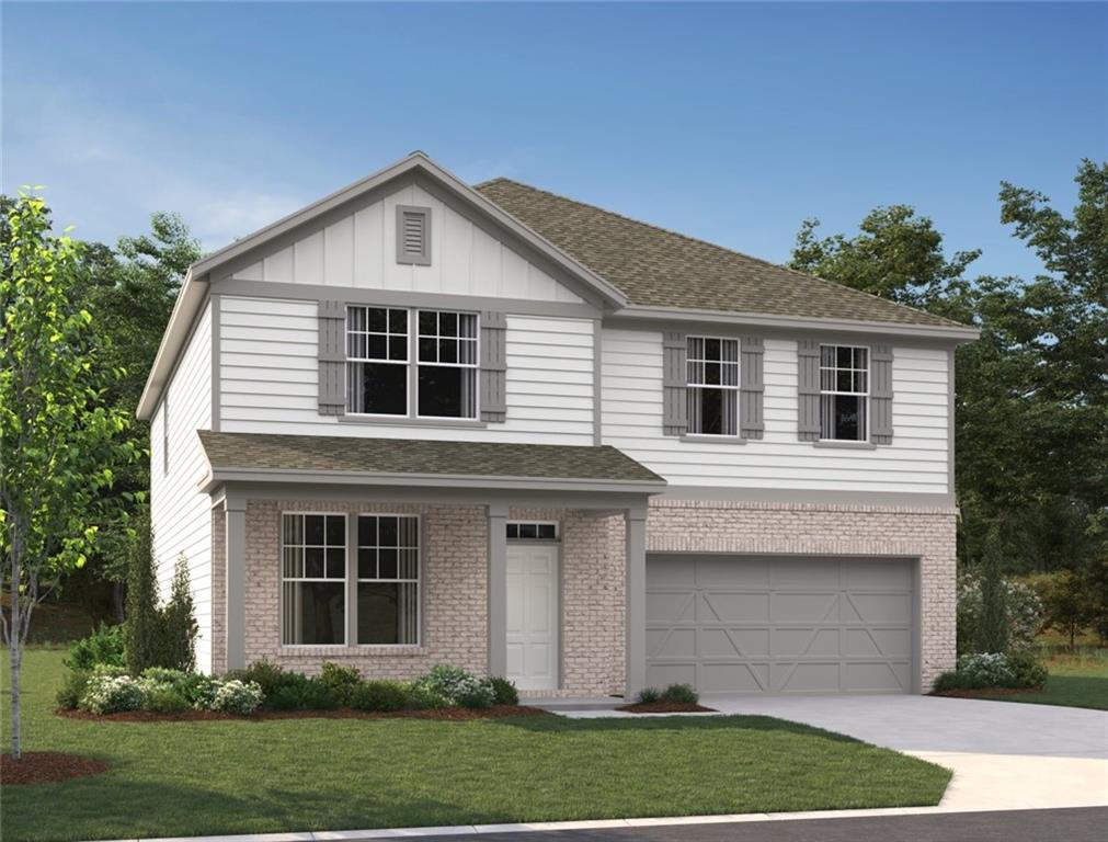 This stunning Hampstead plan is a 5-bedroom, 4-bath home effortlessly blends comfort and style. From the inviting front porch to the thoughtfully designed main-level guest retreat—perfect for visitors or a private home office—every detail is crafted for modern living. The open-concept layout creates a natural flow between the family room, kitchen, and breakfast area, making it ideal for both everyday moments and memorable gatherings. The elegant Roosevelt Collection finishes add a touch of contemporary sophistication throughout. Upstairs, retreat to the luxurious primary suite, while a convenient Jack-and-Jill bath and an additional private en-suite ensure comfort and privacy for everyone.
Nestled in the coveted Creekside community, this home is ideally located near the tranquil Lake Lanier and North Georgia Premium Outlets. Enjoy easy access to GA 400, the scenic North Georgia Mountains, and Toto Creek Park, just a mile away. With a strong nearby medical hub, your health and wellness are always prioritized. Creekside blends modern living with natural beauty, creating a lifestyle that's truly extraordinary.
This will be available in November. For further details and information on current promotions, please contact an onsite Community Sales Manager. Please note that renderings are for illustrative purposes, and photos may represent sample products of homes under construction. Actual exterior and interior selections may vary by homesite.