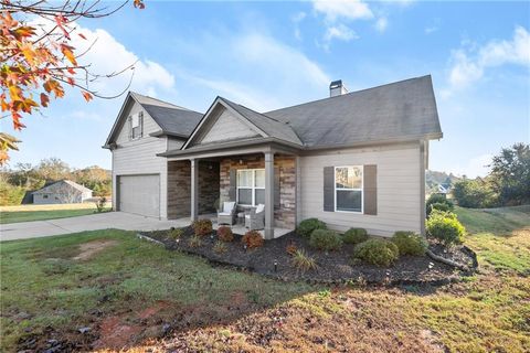 A home in Dawsonville