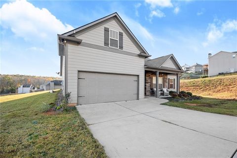 A home in Dawsonville