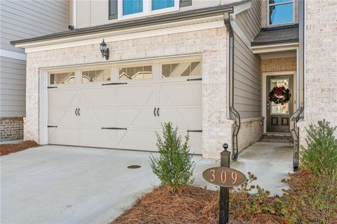 A home in Dawsonville