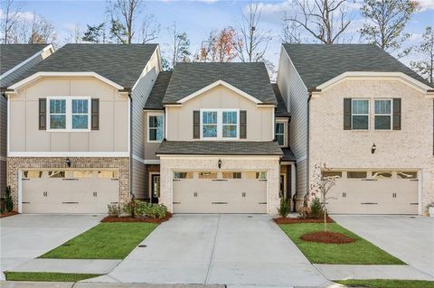 A home in Dawsonville