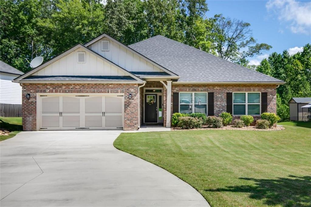 WELCOME HOME!! This beautifully maintained 4-bedroom, 3-bathroom ranch has an inviting open floor plan with all the space you could ask for. Perfectly situated in the highly sought-after Bremen school district, this home is ideal for anyone seeking a welcoming community. The kitchen has everything you could dream of, with granite countertops, ample cabinet space, and stainless steel appliances. The primary bedroom features a HUGE walk-in closet and an en-suite bathroom of your dreams, while three additional bedrooms provide ample space for family, guests, or a home office. Step outside to your personal oasis, that offers a covered patio with a flat yard, ideal for summer gatherings or quiet relaxation. Just minutes from shopping, restaurants, and downtown bremen, this home is in an unbeatable location. Don't miss the chance to make it yours!