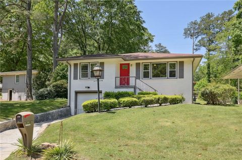 A home in Atlanta