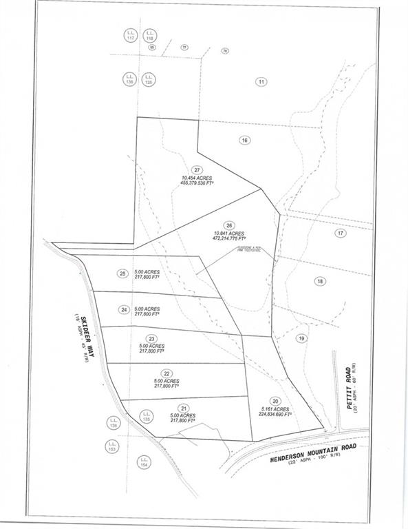 Lot 20 Henderson Mountain Road