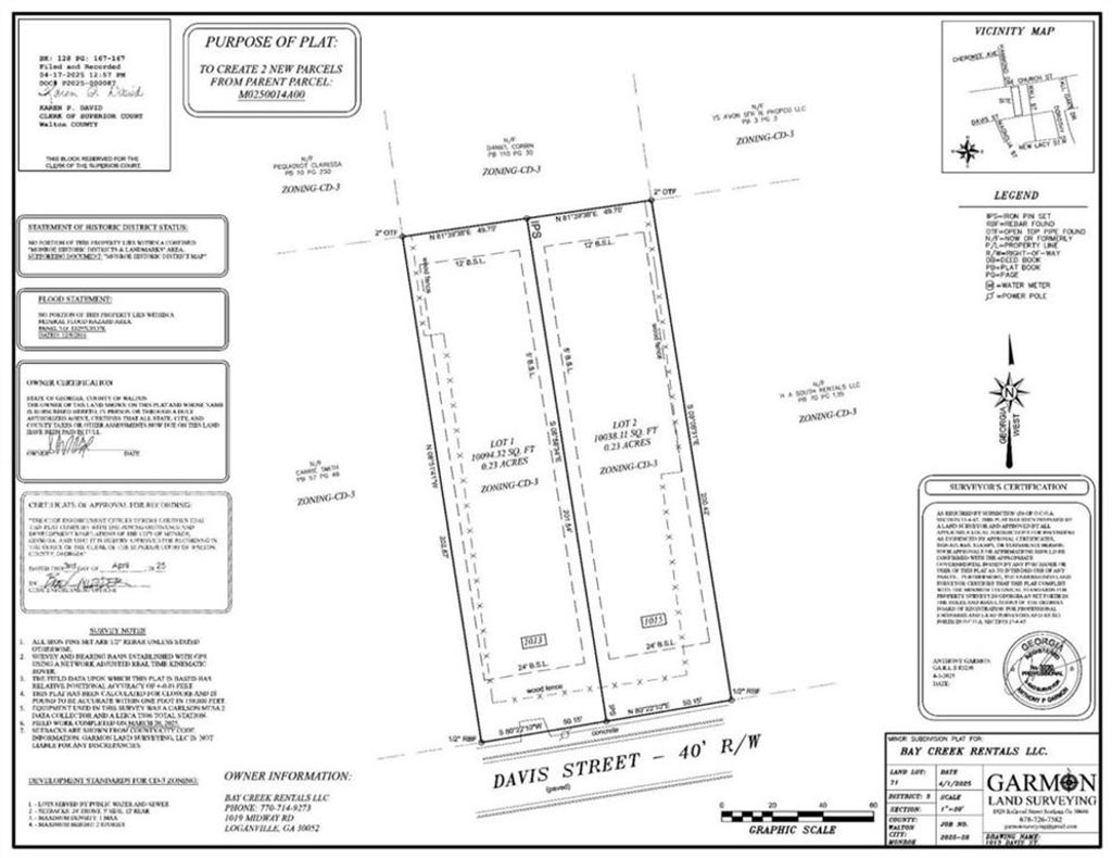 Photo of 1015 Davis St Street, Monroe, GA 30655 (MLS # 7705785)