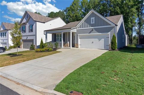 A home in Dawsonville