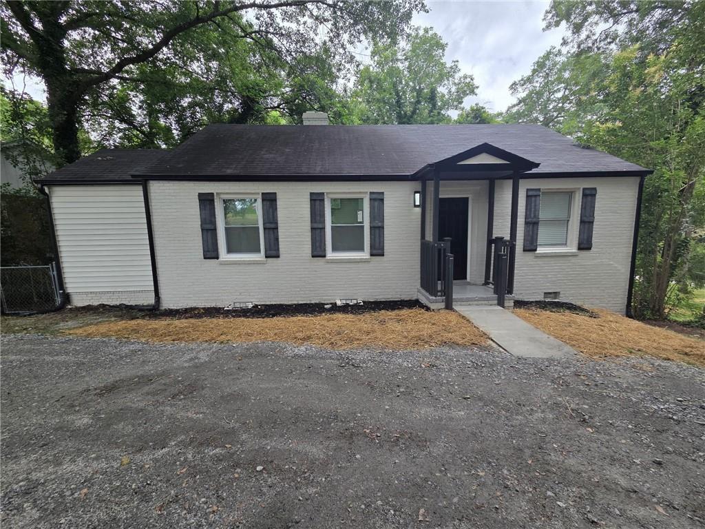Nestled on a serene private lot, 151 Munson Drive offers charming living in the heart of Columbus, GA. Recently renovated, this cozy 3-bedroom, 2-bathroom home spans 1,122 square feet of modern comfort. A welcoming circular driveway leads you to a home that blends privacy with convenience. With all appliances included, this home is ready for you to move right in and start enjoying all it has to offer.
Located in a peaceful neighborhood, this property offers a perfect balance of tranquility and access to the vibrant life in Columbus. Do you like spending your weekends exploring local attractions? The scenic Chattahoochee Riverwalk, the National Infantry Museum, the Columbus Botanical Garden for a leisurely stroll or visit the Flat Rock Park for outdoor fun. All just a short drive away.