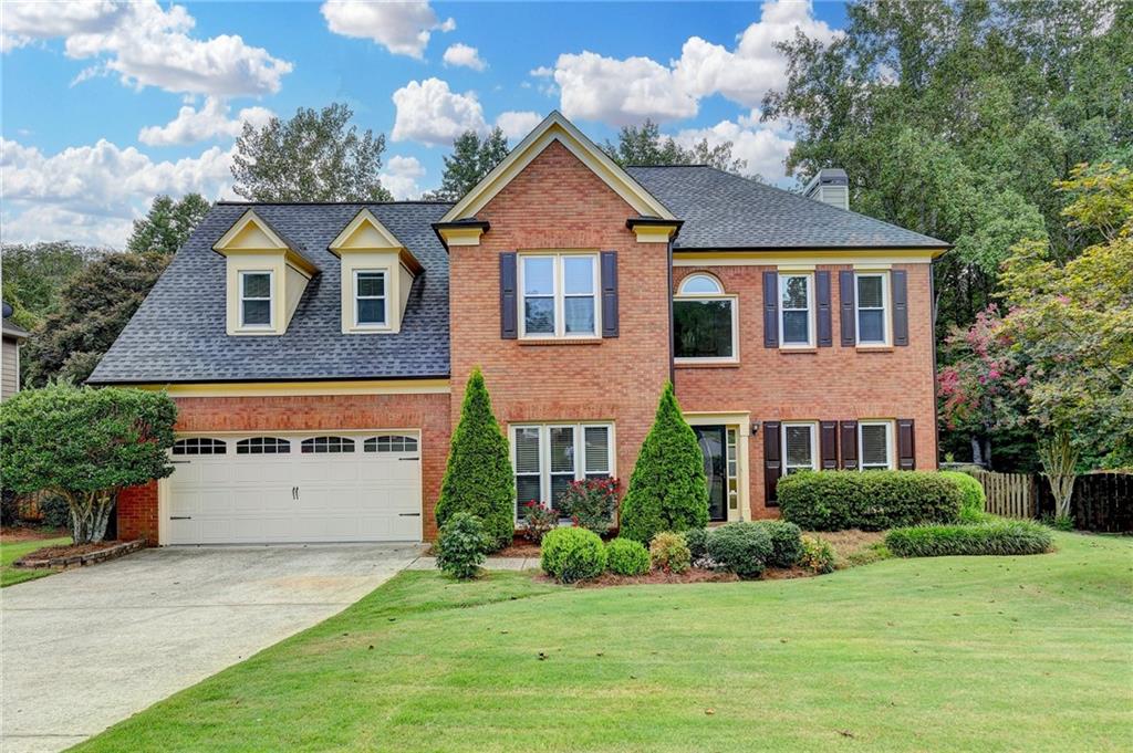 Welcome to this beautifully maintained 5-bedroom, 2.5-bath home located in the desirable Ashland swim and tennis community, served by top-rated schools—Abbotts Hill Elementary, Taylor Road Middle, and Chattahoochee High.
Freshly painted, immaculately maintained, and deep-cleaned, this move-in-ready home offers the perfect blend of comfort, space, and privacy. The main level features a spacious kitchen with beautiful granite countertops, an abundance of counter space, a breakfast bar, and a cozy dining area.
The backyard is truly a retreat, with plenty of space to entertain, play, or unwind. A charming slate pathway leads to a firepit, perfect for enjoying cool evenings under the stars. Surrounded by mature trees and backing up to a peaceful creek, the outdoor area is private and inviting—you might even catch a glimpse of deer crossing through.
Inside, enjoy a separate living room and dining room, perfect for both casual and formal gatherings. Upstairs, all five bedrooms are generously sized, including a luxurious master suite with a deep tray ceiling, ceiling fan, his-and-her closets, jetted tub, walk-in shower, and dual vanities.
Located in a fantastic location near shopping, dining, parks, and more, this home offers the lifestyle you’ve been looking for in one of most sought-after communities. *****The property will be ready for showings starting on July 12th.*****