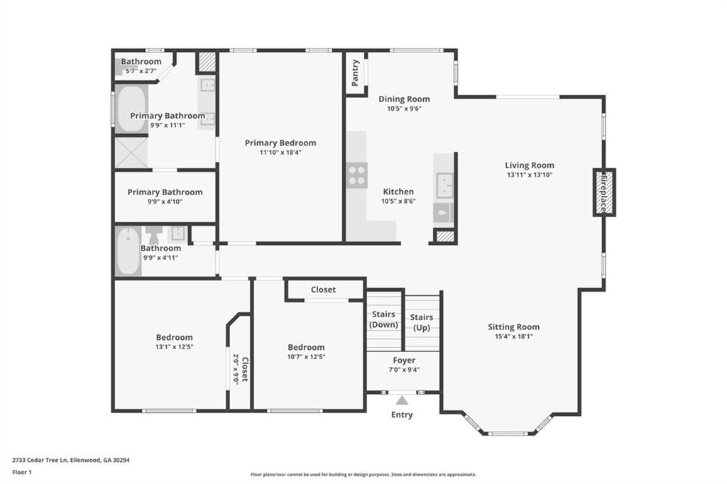 2733 Cedar Tree Lane, Ellenwood, Georgia image 18
