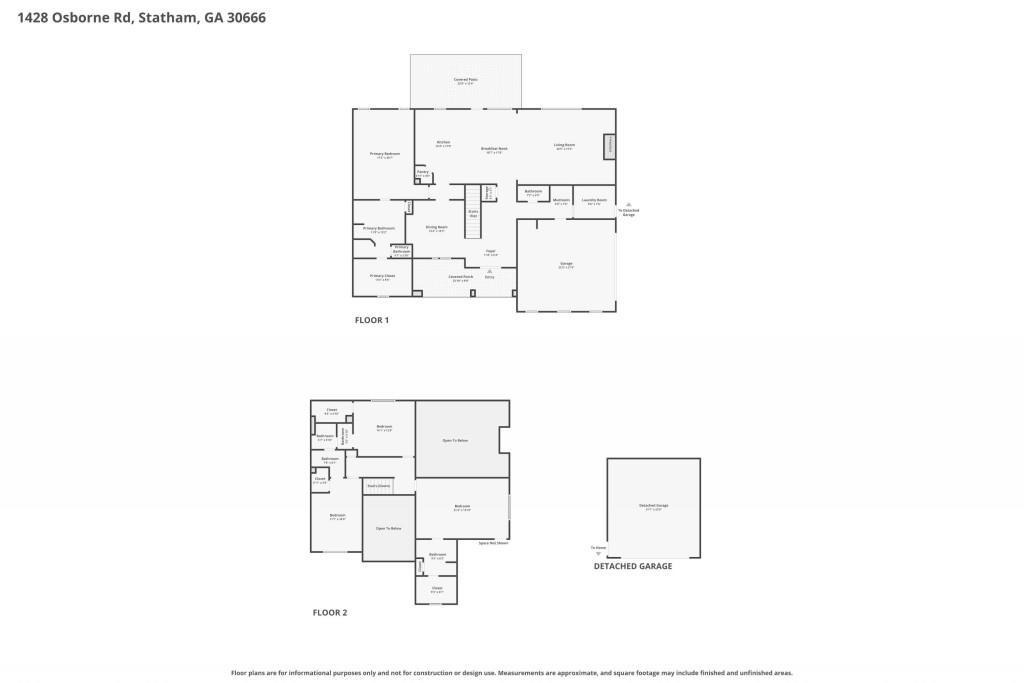 Statham, Georgia, 30666, United States, 4 Bedrooms Bedrooms, ,4 BathroomsBathrooms,Residential,Active,2038208