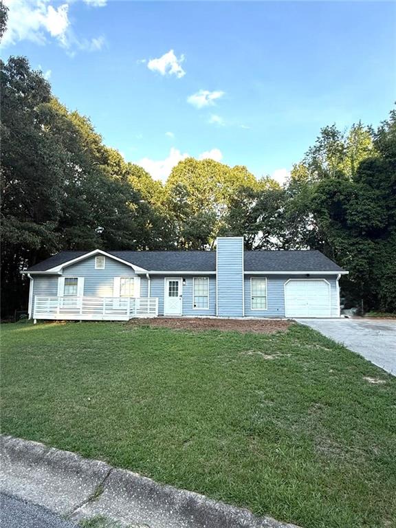 Welcome to this renovated 3-bedroom, 2-bathroom ranch home in a prime location with a front patio. This property sits on a corner lot in this quiet, well-established neighborhood, convenient to shopping and schools. With its spacious corner lot yard, this property provides a good-sized outdoor space for relaxation and activities. Inside, the home boasts a bright and open-concept living area with beautiful beams and new LVP flooring throughout the main living areas. The home features a brand-new roof, a new deck, a new HVAC system, a remodeled kitchen, fresh paint, new fixtures, a new refrigerator, and new light fans. Seamlessly connecting the living room, dining area, and kitchen. The kitchen has amazing natural light with beautiful white cabinets. The large primary bedroom offers ample natural light, new carpet, and a walk-in closet with an attached suite bathroom. Spacious secondary bedrooms with great closet space and new carpet. The backyard is great for entertaining family and friends. No smoking allowed! 12+ month lease preferred. Tenant to pay all utilities and maintain the yard. 650+ credit, 3x rent to income, with no prior evictions and bankruptcies is preferred! SE HABLO ESPANOL!