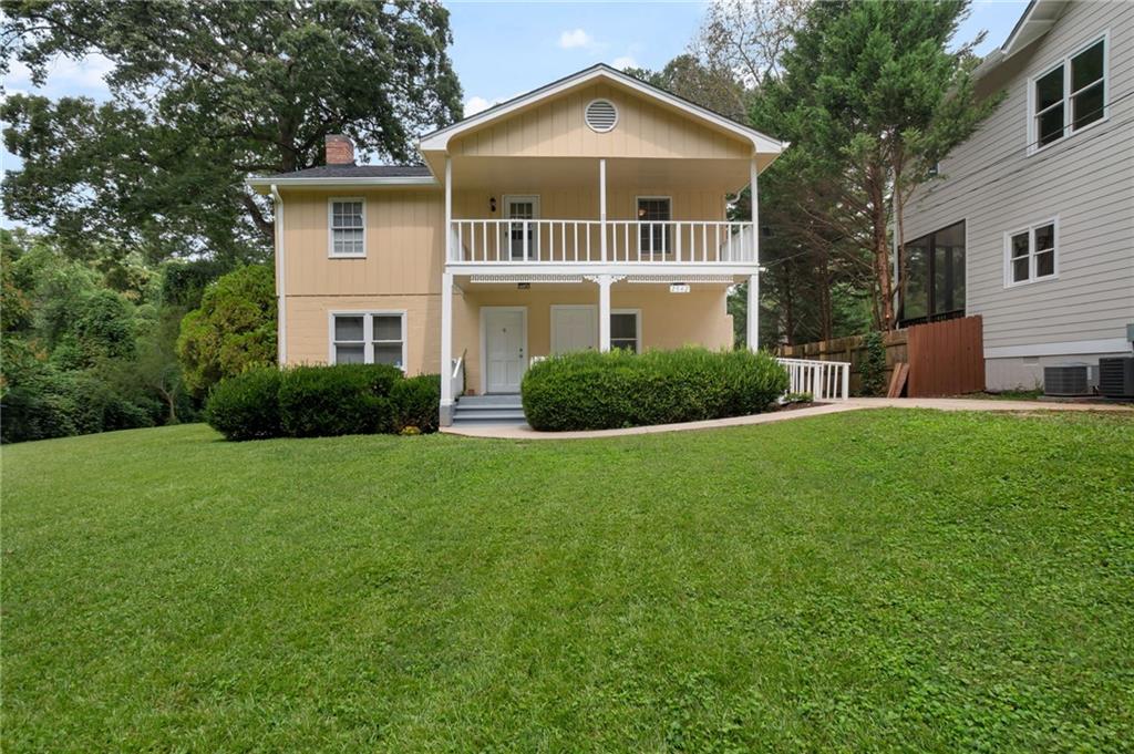 Welcome to this spacious 5-bedroom, 2-bath home, perfectly designed for comfort, flexibility, and privacy. Set on a 0.55-acre tree-lined lot, this home offers a peaceful retreat just minutes from shops, dining, and parks. Inside, you’ll love the gleaming hardwood floors throughout, a bright living area with a cozy fireplace, and a stylish kitchen featuring stainless steel appliances and plenty of storage. The layout provides five generously sized bedrooms, ideal for families, roommates, or anyone needing extra space for a home office or guest room. Step outside to enjoy the expansive yard — perfect for gatherings, gardening, or simply relaxing in your private outdoor oasis. The covered balcony and inviting front porch add even more charm and usable space for unwinding.
This home offers the space you need, the upgrades you want, and the privacy you’ll love. Schedule your showing today and make it your next home!