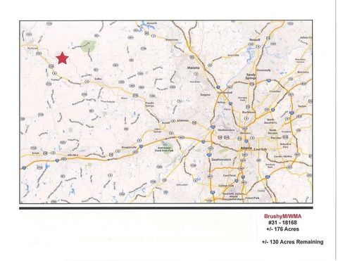 Vacant Land For Sale - Brushy Mountain<br/> Paulding County, Braswell, GA 30153