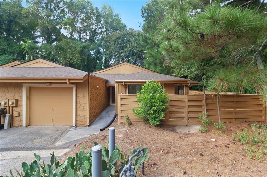 BUYER FINANCING FELL THROUGH, BACK ON MARKET TO NO FAULT OF SELLER!!! Stunningly renovated 3 bed/2 bath home featuring brand new Luxury Vinyl Plank flooring, new interior paint, new lighting and plumbing fixtures everywhere, new granite countertops in kitchen and bathrooms, and new stainless-steel appliances. Large living room offers tall ceilings, exposed beams, fireplace, and dining area. Kitchen offers white cabinets, new stainless steel appliances, new granite countertops, and access to the patio. Large Double Master bedrooms offering En-suites with new granite countertops, one offering a walk in shower, the other offering a tub/shower combo, and walk-in closets. Third bedroom provides large sliding glass doors. Out back the patio overlooks the fenced in backyard.