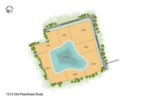 Vacant Land For Sale - 1317 Old Peachtree Road<br/> Lawrenceville, GA 30043