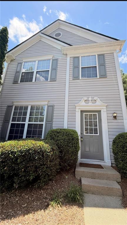 Beautifully Renovated Townhome in Prime Alpharetta Location! This completely updated 3-bedroom, 2.5-bath townhome offers modern comfort and unbeatable convenience. Featuring brand new flooring throughout, updated vanities in all bathrooms, and a fully renovated kitchen with new cabinets and stainless steel appliances. Washer and dryer are included! Enjoy a spacious open floor plan with a cozy fireplace, perfect for entertaining. Upstairs you'll find 3 bedrooms and 2 full baths. The home comes with 2 assigned parking spaces and the mailbox is conveniently located right by the unit. Easy access to Hwy 400, top-rated schools, and just minutes to Windward, Avalon, Downtown Alpharetta, Downtown Roswell, and Johns Creek. Surrounded by great restaurants, shopping, and more. This is the perfect place to call home!