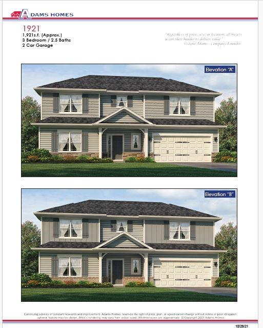 Spacious 4-Bedroom Home with Modern Style and Lasting Value!
Discover the perfect blend of comfort and convenience in this beautiful two-story, 4-bedroom, 2½-bath home designed for today’s busy lifestyles. The open-concept main level features durable LVP flooring, a welcoming family room, a bright dining area, and a well-appointed kitchen with a walk-in pantry—ideal for everyday living and entertaining. A convenient half bath is also located on the main level for guests.
Upstairs, you’ll find all four bedrooms, including a spacious owner’s suite with a separate shower and soaking tub for the perfect retreat. Plush carpeting throughout the upper level provides comfort and warmth for the entire family.
Crafted with durable Hardi board siding and stylish finishes throughout, this home offers the space, quality, and modern design you’ve been looking for—all in one exceptional package!
Nestled at the base of the Southern Appalachians, this home offers peaceful wooded views and a welcoming neighborhood atmosphere. Enjoy close proximity to local farms, wineries, outdoor adventures, and the conveniences of North Georgia living with quick access to I-985.