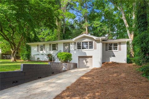 A home in Stone Mountain