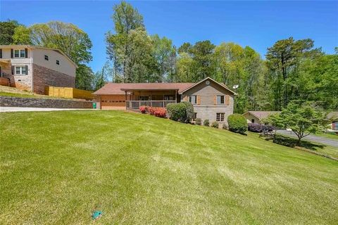 A home in Stone Mountain