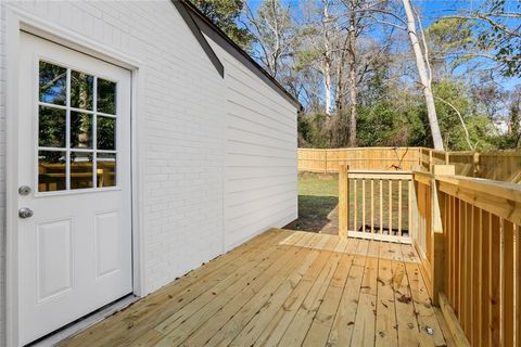 A home in Atlanta