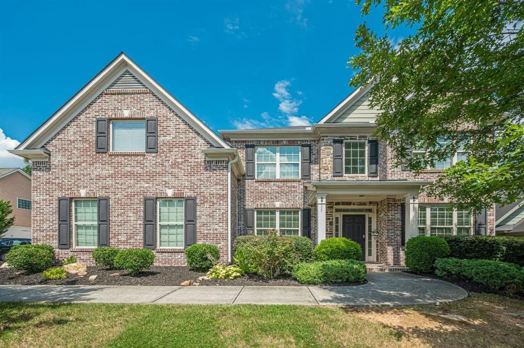 Welcome home to this spacious and versatile 6-bedroom, 3-bathroom gem! Thoughtfully designed for comfort and functionality, this beautiful single-family home offers room to grow and entertain. Nestled on a large lot, the backyard is a true highlight featuring a half basketball court and plenty of open space for outdoor fun, gatherings, or simply relaxing in your private oasis. The main level includes a full bedroom, full bathroom, and a dedicated office, making it ideal for guests, multi-generational living, or working from home. The bright, open layout flows effortlessly from the living area into the kitchen and dining spaces, perfect for hosting and everyday life. Upstairs, you'll find generously sized bedrooms, including a spacious owner's suite with a private en-suite bath and his and her closet space. Located near top schools, shopping, dining, and major commuter routes, this home offers the best of both convenience and comfort. Schedule your showing today and experience all this home has to offer!
