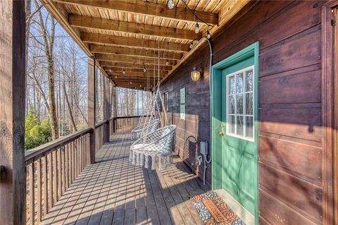 A home in Ellijay