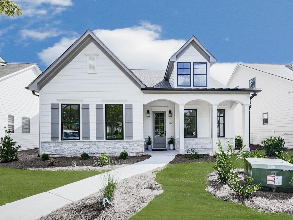 FINAL OPPORTUNITY TO OWN A NEW BUILD HOME IN THE SOUGHT-AFTER HARMONY ON THE LAKES COMMUNITY IN HOLLY SPRINGS! This stunning Amanda floor plan offers the perfect blend of comfort and style, featuring exquisite designer finishes throughout. With 3 spacious bedrooms and 3 luxurious bathrooms, this home is thoughtfully designed for modern living. The primary suite is conveniently located on the main level offering a serene retreat with a lavish en-suite bathroom. A secondary bedroom and full bath are also on this level ideal for guests or a home office. The large open concept kitchen is a chef's dream with beautiful cabinetry, quartz countertops and a separate coffee bar - all showcasing the spectacular upscale finishes. Upstairs you will find an expansive bonus room/loft area which can also serve as a playroom, guest space or additional living area. Also on this second floor is another spacious bedroom complete with its own private full bath. Located in a resort-style community, Harmony on the Lakes boasts numerous amenities, including lakes for fishing and boating, walking trails, a playground, clubhouse, pool, basketball court and lighted tennis courts. This vibrant neighborhood truly has it all - a perfect blend of comfort, style, and community. All stage furnishings are available for sale!