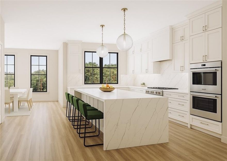 LIMITED TIME: $30,000 Seller Incentive to use forward Closing Costs, Upgrades or Credit. Corner Unit Special - No Premium Charge. Home to be built. NOW SELLING… The best luxury deal and location in Alpharetta! Over 40% already pre-sold. Seize this rare opportunity to own in an exclusive, luxury, 16-townhome enclave overlooking peaceful Wills Park and nestled beside the beautifully restored historic Earl Wood House (circa 1919.) Perfectly located connected to Wills Park, and just a mile from bustling downtown Alpharetta , enjoy luxury living at its best including 4-bedroom, 3.5-bathroom plans with must-have features including elevator shaft, exceptionally large great room with stylish fireplace, multiple balconies overlooking the park, and a gourmet kitchen featuring Bosch appliances, oversized, waterfall-edge island seating five, and adjacent dining room. Upper level includes grand owner’s suite with a generous-sized bedroom, spacious park-side balcony, spa-style bathroom with his and her vanity, modern wet room with shower and soaking tub, and a large walk-in closet. Two well-appointed secondary bedrooms, bathroom and a large laundry room are also located on the upper level. The entry level includes a guest bedroom with patio, bonus room–ideal for private office–full bathroom, two-car garage with storage closet, and mudroom. Best of all, with Wills Park as your backyard, you can stroll, bike, swim, play tennis or take in an equestrian event –right out your back door. Act now and take your pick of the finest units available at beautiful Wills Overlook! Photos and/or renderings are representative, not of the actual property.