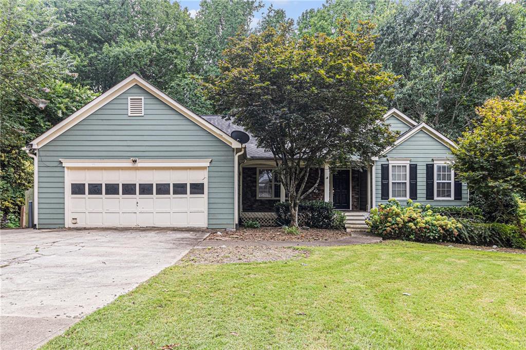The perfect ranch-style home featuring a fully finished basement has arrived! Located in Ball Ground, GA just minutes from Hightower Rd and Ballground Rd, this spacious home offers vaulted ceilings, an open living area, a separate dining room, and an eat-in kitchen with views into the living space. The primary suite includes a double vanity, walk-in closet, and beautifully tiled shower. The finished basement adds incredible versatility with a full kitchen, dining area, living space, three bedrooms, and two full baths—ideal for guests, in-laws, or rental potential. Enjoy outdoor living year-round on two covered, screened-in decks and take advantage of the fully fenced backyard with a storage shed. Discounted rate options and no lender fee future refinancing may be available for qualified buyers—don’t miss out on this exceptional opportunity!