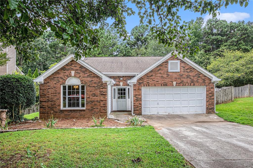 Welcome home to this beautifully maintained brick-front ranch home featuring 3 spacious bedrooms and 2 full baths. Step inside to find fresh paint throughout and stylish LVP flooring that complements the open, airy layout. The eat-in kitchen is perfect for casual dining and entertaining. Outside, enjoy a fully fenced backyard with mature landscaping ideal for relaxing, pets, or play. This move in gem is nestled in a quiet, established neighborhood and offers both comfort and convenience with close proximity to shopping restaurants, and top rated schools. Schedule your showing today!