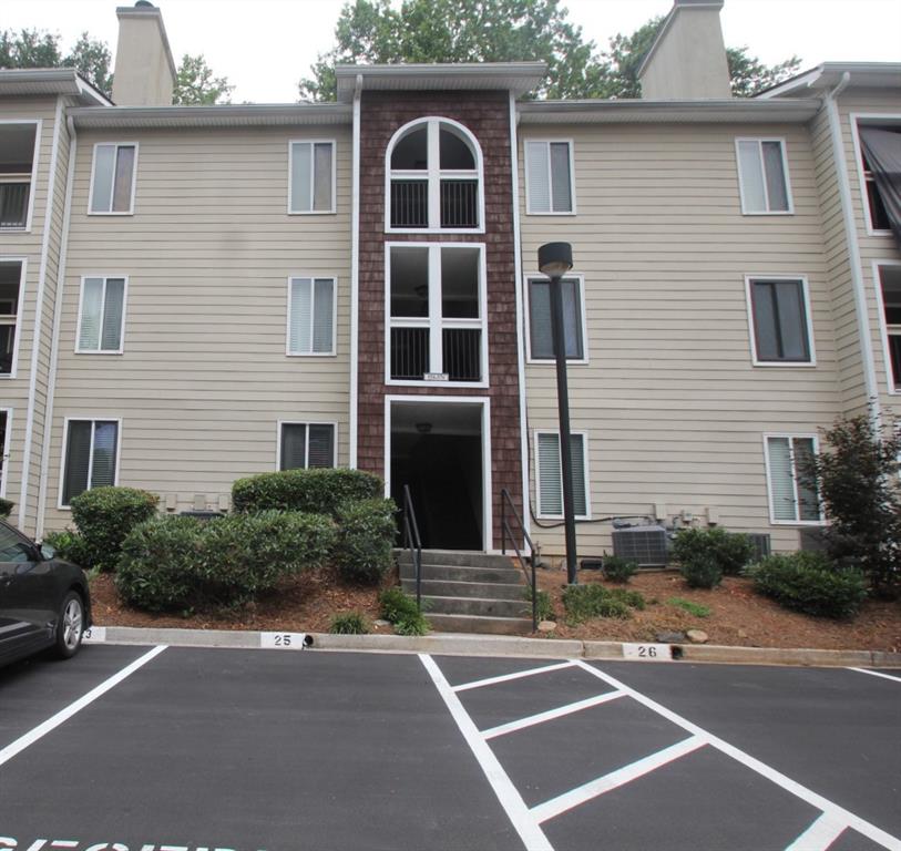 Clean quiet two bedroom two bath condo. Features separate living room w/fireplace, dining room, balcony, washer and dryer in unit, water and cable included. New carpet, master en-suite bedroom with walk in closet. One assigned space w/lots of guest parking. Close to shops and restaurants Universities and and the Campus Shuttle. Available now.