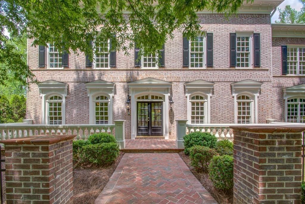 EXECUTIVE 4 SIDED BRICK HOME LOCATED IN THE GATED RIVERFRONT COMMUNITY OF ELLARD. ENJOY THE PARK VIEW FROM YOUR BANQUET SIZE DINING ROOM! THIS ELEGANT HOME WILL INSPIRE YOU AS YOU ENTER THE GRAND CIRCULAR FOYER, EXQUISITE MILLWORK THROUGHOUT HOME, GOURMET KITCHEN OPENS TO LIGHT FILLED FAMILY ROOM WITH SOARING 2 STORY WALL OF WINDOWS. GUEST SUITE ON MAIN AND BEAUTIFUL COVERED PORCH OVERLOOKS PRIVATE BACKYARD. ENORMOUS MASTER BEDROOM WITH SITTING ROOM, HIS/HER HUGE WALK-IN CLOSETS, SPACIOUS LAUNDRY ROOM, LARGE SECONDARY BEDROOMS WITH EN-SUITE BATHE AND WALK-IN CLOSETS.  THE WALKOUT TERRACE LEVEL IS AWAITING YOUR FINISHING TOUCHES!
