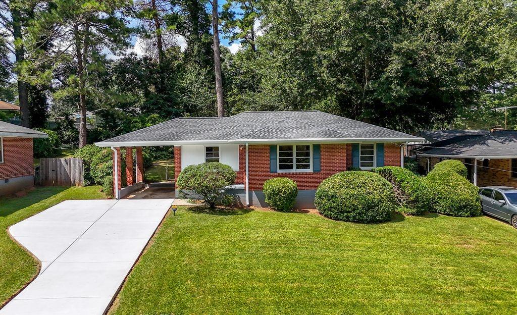 Charming Brick Ranch near East Lake Golf Course! Welcome to this beautifully maintained brick ranch home, nestled on a deep, oversized lot in a highly desirable location. Just a short stroll to the scenic Lake at Barker Bryant Park and the prestigious East Lake Golf Course, this home offers the perfect balance of serenity and convenience.
Step inside to discover the warmth of original hardwood floors throughout and a thoughtful layout featuring both a formal dining room and a sunlit kitchen, ideal for family meals and entertaining. With three spacious bedrooms, this home provides plenty of room for a growing family or guests. Recent renovations include a new roof, HVAC, fresh paint, and a new driveway, ensuring peace of mind for years to come.
The large, fenced backyard is perfect for outdoor living and features a brick shed with endless potential. Transform the shed into a tiny home, studio, or private office to fit your lifestyle needs. Easy access to Interstates. Minutes to downtown Atlanta, downtown Decatur, shopping, dining, and more.
Whether you're looking for a forever home or a smart investment in a thriving area, this East Lake gem is must-see. Schedule your private tour today!