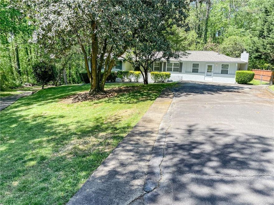Available July 1! Completely renovated / modern brick ranch. No carpet! Open floorplan with two lg living areas. Living Rm is open to Dining Area and spacious Kitchen w/large island / breakfast bar. Kitchen has granite counters, abundant cabinets and SS appliances. Lots of recessed lighting too. Adjacent to the Kitchen is a separate Family Rm w/fplc, rear yard access and the laundry rm. At the other end is an updated Hall Bathroom, 2 Guest BRs, Master BR and an updated Master Bath w/dbl vanities and tiled shower with a bench. The rear yard is level and fenced and there is a separate driveway to a large parking pad for an RV or other vehicles.

Resident Benefit Package included. Check out our 5-Star Reviews on Google. Rent quoted reflects discount for on time payment, ask for details.
