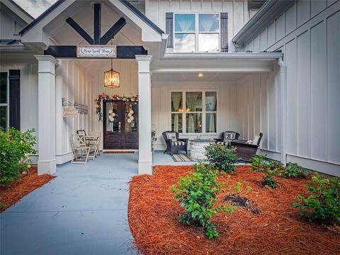 A home in Dawsonville