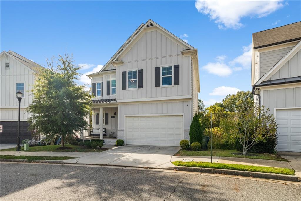 Stunning, nearly new craftsman in highly desired West Highlands offering bright open-concept living, 10’ ceilings on main, and a full unfinished basement with major expansion potential. Inviting foyer opens to spacious family room with gas-log fireplace. Chef-inspired kitchen with white cabinetry, quartz countertops, stainless appliances, large island and breakfast area. Separate dining room for hosting and special occasions.
Enjoy indoor-outdoor living on the massive covered and screened deck with wooded serenity and views overlooking the Proctor Creek Greenway. Upstairs features a versatile loft, private owner’s suite with sitting area, large walk-in closet and spa-inspired bath, plus 3 additional bedrooms and an upper-level laundry room.
Full unfinished basement offers room for a movie room, game room/2nd living area, bedroom with full bath and includes its own private entry to rear yard, ideal for guests or future rental option. Partially fenced backyard can be easily fully enclosed for pets and play.
Block away from the community Preserve leading to the Proctor Creek Greenway and Westside Park. Seconds from the resort-style pool and walking distance to the dog park, Herman E. Perry Park, Quarry Yards, and minutes to The Works, Interlock, Westside Paper, GA Tech, Mercedes-Benz Stadium, Downtown, dining, shopping and entertainment. Two-car garage. Where the Westside is the “Best Side.” Get your piece of the Westside today!