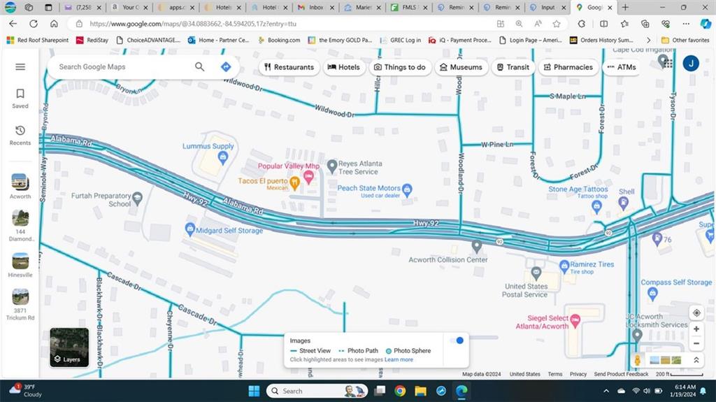 Very possible conversion from residential to commercial or multi-family zoning on this 2.35 acres as it is on a main travel / commuting road. Long term lease possible with length depending on the project type. This property is for lease only.