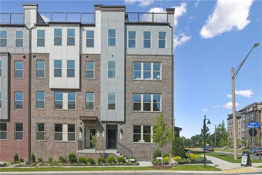 Fall in love with your new home and move in before end of the year! Introducing Stanley Martin Homes' newest intown neighborhood, SKYLAR. Our Rina floorplan on Lot 89 offers something you won't find anywhere else in Atlanta! This 2-story condominium sits atop the Beltline and has one of the most impressive views there is! Enter from your private garage into a spacious kitchen that features everything you want and more! You'll enjoy a seperate pantry, 42 inch raised panel cabinetry, quartz counters, a Vent Hood over a GE electric cook top, GE wall over & convection microwave!
Sit in your living room or have friends over for dinner while being taken aback by the unobstructed Skyline Views! 
The main level offers a powder room for convenience as well.
Upstairs you can leave it all behind in the oversized primary bedroom with 2 walk in closets, an en suite bathroom that features dual vanities, tiled surround shower and water closet. On the opposite side, there are 2 additional bedrooms, one that offers a balcony. There is a shared hall bathroom, laundry closet and additional storage. 
Convenience & exploring is what city living is all about! Enjoy parking your car on the weekends to walk, run or bike on the Beltlines southside trail. Don't feel like cooking? The Beacon is a short stroll that offers many dining options. Sunday mornings are all about the Grant Park Farmers Market. Less than a mile away is Grant Park Coffee and the new Grant Park Mellow Mushroom! Get to Hartsfield Jackson International Airport in 20 minutes. Less than 2 miles away, the new Summerhill Publix!
Lot 89 is an end unit that sits in the back of the neighborhood for privacy. 

Calling SKYLAR home makes for easy living, plenty of square footage, no lawn maintenance, low HOA fees, a home warranty and plenty of walkability.  

Photos shown are from a similar home. Contact us to schedule a tour today!