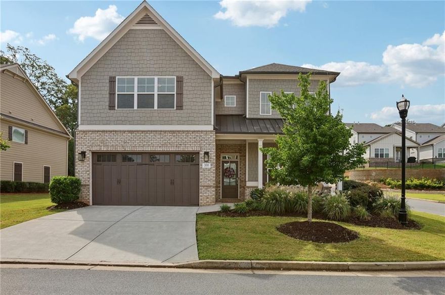 **Welcome to your dream home! This beautifully designed 3,074 sq ft, 4bed/4.5bath residence offers the perfect blend of luxury, comfort, and location. Nestled on a prime corner lot just steps away from the City Club Marietta golf course, this home is ideal for those seeking refined living in an unbeatable setting. Step inside to discover an open-concept layout that seamlessly connects the living and kitchen areas--perfect for entertaining or relaxing in style. The designer kitchen is a chef's dream, featuring high-end finishes, premium appliances, a spacious island, and custom cabinetry. The elegant primary suite on the main level includes vaulted, tray ceilings, a spa-inspired primary bathroom completed with an OVERSIZED walk-in shower including rain showerhead and soaking tub, and a generous walk-in closet! Each of the three spacious upstairs bedrooms boasts its own private en suite bathroom and walk-in closets, providing ultimate comfort and privacy for family and guests alike. Enjoy outdoor living with the covered porch and fenced in yard perfect for gameday BBQ's. This home is a rare opportunity to enjoy upscale living in one of Marietta's most sought-after locations just minutes to the Marietta square. Schedule your private showing today!