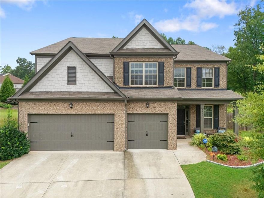 Stunning Home in Sought-After West Forsyth School District

Welcome to this beautifully appointed 5-bedroom, 4 bath home, ideally located just minutes from Vickery Village, Midway Park, Big Creek Greenway, and Sawnee Mountain. Enjoy the perfect blend of convenience and tranquility with shopping, dining, and top rated schools nearby.
Set on a large, private lot, this home features a spacious screened in porch ideal for relaxing or entertaining. Inside, you're greeted by double-story ceilings in the formal living room and an expansive, open concept layout that seamlessly connects the formal dining room, great room, and casual dining area. The chef’s kitchen is a standout with an oversized island, quartz countertops, stainless steel appliances, double ovens, a gas cooktop, and generous cabinet space. A guest suite on the main level offers ideal flexibility for visitors or multi-generational living.

Upstairs, retreat to the luxurious master suite complete with a spa like bath and a massive walk-in closet. You’ll also find three additional spacious bedrooms, a large loft perfect for a second living area or playroom, and a conveniently located upstairs laundry room.
Elegant details throughout include a deluxe trim package and 5" hardwood floors covering most of the main level.

This home truly offers it all space, style, and a prime location. Don’t miss out on this gem of a home!
