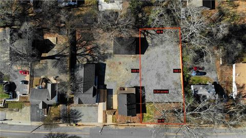 Vacant Land For Sale - 126 South Avenue<br/> Marietta, GA 30060