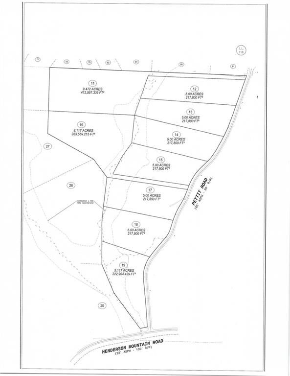 Lot 19 Henderson Mountain Road