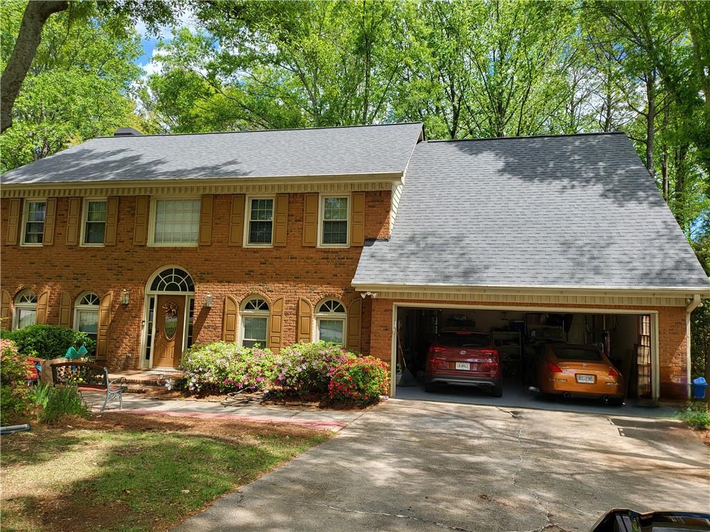 Your chance o own in the sought-after Tuxford subdivision in Alpharetta, this 4BR/2.5BA home is zoned for top-rated schools. Features include hardwoods on the main level, brand new carpet upstairs, and a full finished basement with second kitchen, media room, and guest suite. Roof is only 3 years old and new HVAC installed last month. 3-side brick exterior, 2.5-car garage, and backyard storage shed. Move-in ready with space for entertaining, guests, or multi-gen living!
