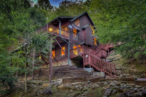 A home in Mineral Bluff