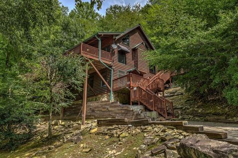 A home in Mineral Bluff