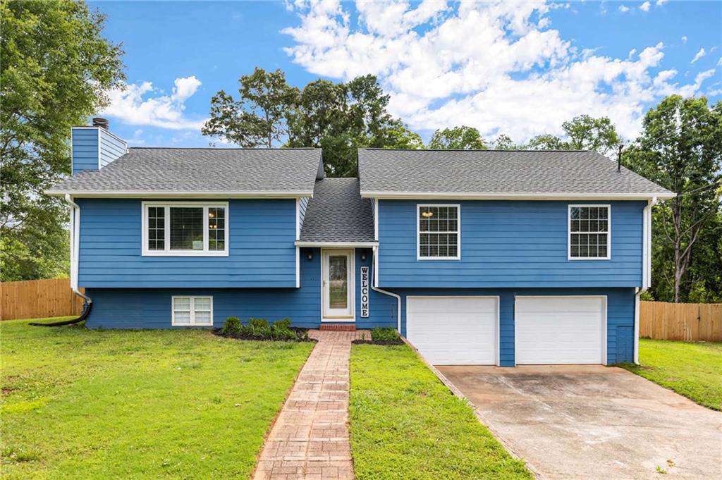 BACK ON MARKET, due to no fault of Sellers! At this price this home will go quickly. It is packed with updates, space, and potential, all on a large level lot for under $400,000! Featuring a newly remodeled kitchen with granite countertops and stainless steel appliances, a refreshed main bath with a glass-enclosed shower, and brand-new luxury vinyl flooring on the terrace level, this home is move-in ready. The new deck spans the back of the house—perfect for entertaining or relaxing outdoors. Enjoy peace of mind with a new roof, new hot water heater, and new updated electrical. Located in a quiet neighborhood with top-rated schools and no HOA, this one is a must-see. Don't let your buyers miss out!