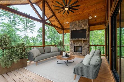 A home in Ellijay